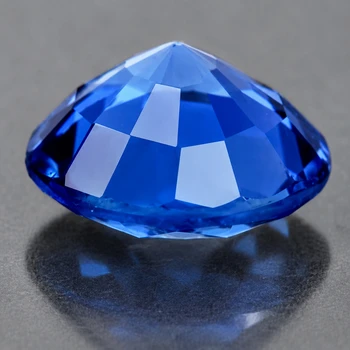 4.80 mm Round {0.70ct} AAA Luster Natural SriLanka Intense Blue Sapphire [Flawless-VVS]