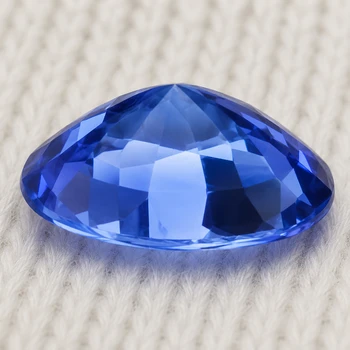 6x5 mm Oval {0.72ct} Fire Luster Natural Intense Blue Sapphire [Flawless-VVS]
