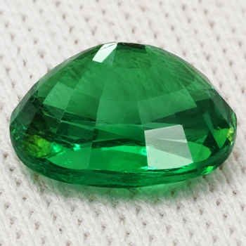 7x6 mm Oval 1.35ct AAA Fire Natural Emerald Green Tsavorite Garnet [SI]
