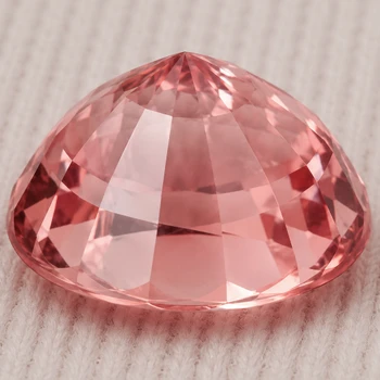 8x7 mm Oval 1.62ct Sparkling Natural Bi-Color Pink Tourmaline [Flawless-VVS]