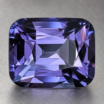 7x5.5 mm Cushion {1.32ct} Top Luster Natural Purple Spinel [Flawless-VVS]