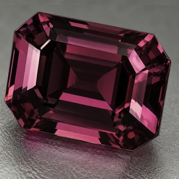 6x5 mm Octagon {1.02ct} Top Luster Natural Maroon Red Spinel [Flawless-VVS]