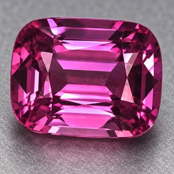 6x5 mm Cushion {0.95ct} Top Luster Natural Red Purple Spinel [Flawless-VVS]