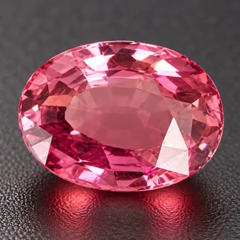 6.5x5.5 mm Oval {1.02ct} Top Luster Natural SriLanka Padparadscha Pink Sapphire [Flawless-VVS]