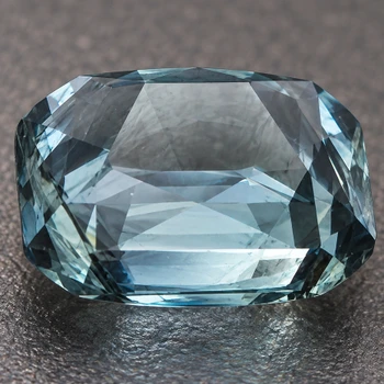 6x5 mm Octagon {0.98ct} Sparkling Natural SriLanka Silver Blue Sapphire [SI]