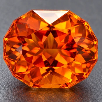 9.5x7.5 mm Fancy Oval 2.62ct AAA Luster Natural Madeira Orange Citrine [Flawless-VVS]