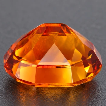 9.5x7.5 mm Fancy Oval 2.62ct AAA Luster Natural Madeira Orange Citrine [Flawless-VVS]