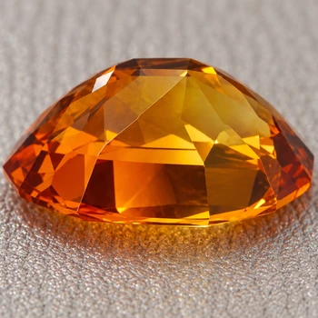 11x8 mm Fancy Oval 2.56ct AAA Luster Natural Madeira Orange Citrine [Flawless-VVS]