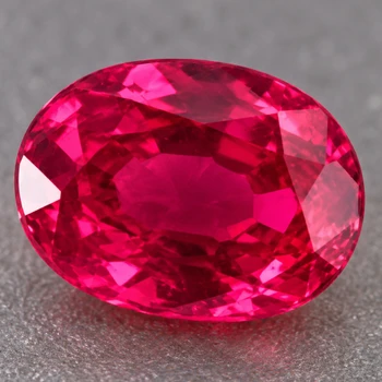 4x3 mm Oval 0.25ct Top Luster Natural Intense Red Burma Ruby [VVS]