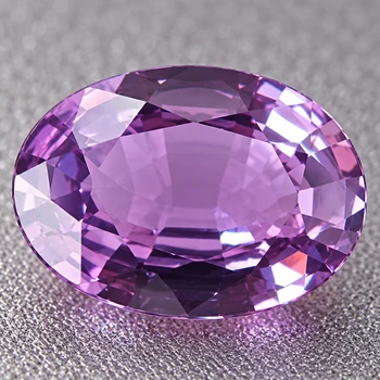 7x5 mm Oval {0.72ct} AAA Luster Natural Brilliant Purple Sapphire [Flawless-VVS]
