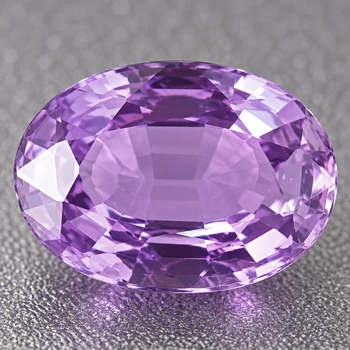 7x5 mm Oval {0.82ct} AAA Luster Natural Brilliant Purple Sapphire [Flawless-VVS]