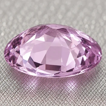 6x5 mm Oval {0.60ct} AAA Luster Natural Sweet Pink Purple Sapphire [Flawless-VVS]