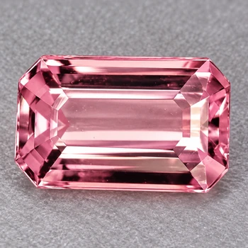 5x3 mm Octagon 0.30ct Top Luster Natural Orange Pink Sapphire [Flawless-VVS]