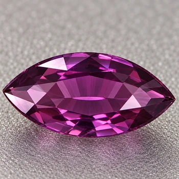 10x5 mm Marquise {1.30ct} AAA Luster Natural Intense Pink Purple Sapphire [Flawless-VVS]-Top Grade