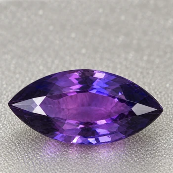 11x5.5 mm Marquise {1.85ct} AAA Luster Natural Intense Purple Sapphire [Flawless-VVS]-Top Grade