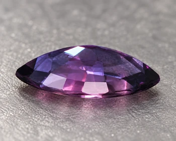 11x5.5 mm Marquise {1.85ct} AAA Luster Natural Intense Purple Sapphire [Flawless-VVS]-Top Grade