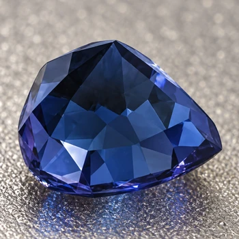 6.50 mm Pear {1.08ct} Dazzling Luster Natural Titanium Blue Spinel [Flawless-VVS]