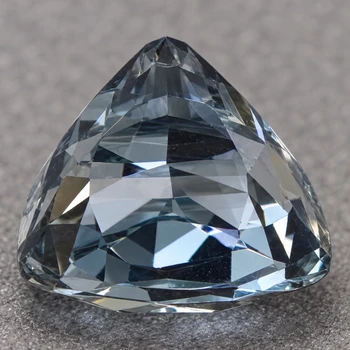 6x5 mm Cushion {1.26ct} Top Luster Natural Titanium Gray Spinel [Flawless-VVS]