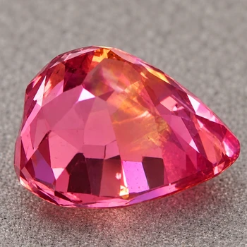 6x5.5 mm Heart 0.75ct Top Luster Natural Orange Pink Spinel [SI]