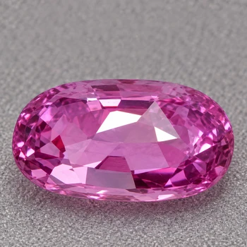 8x6 mm Cushion {1.50ct} Fire Luster Natural Vivid Pink Purple Sapphire [Flawless-VVS]