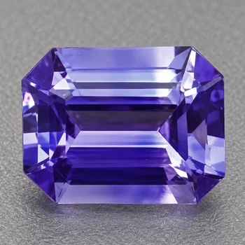 4x3 mm Octagon {0.35ct} AAA Luster Natural SriLanka Intense Purple Sapphire [Flawless-VVS]