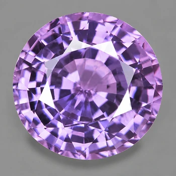 4.40 mm Round {0.45ct} Top Luster Natural Sparkling Pink Purple Sapphire [Flawless-VVS]