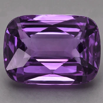 6.5x5 mm Cushion {1.02ct} Top Luster Natural Intense Titanium Purple Spinel [Flawless-VVS]