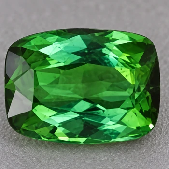 8x6 mm Cushion 1.68ct AAA Luster Natural Blue Green Tourmaline [Flawless-VVS]
