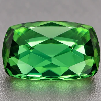 8.5x6.5 mm Cushion 1.88ct AAA Luster Natural Blue Green Tourmaline [Flawless-VVS]
