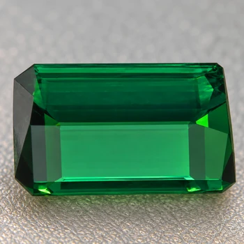 7x5.5 mm Octagon {1.40ct} Sparkling Natural Intense Blue Green Tourmaline [Flawless-VVS]