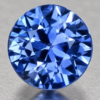 4.00 mm Round {0.33ct} Fire Luster Natural Blue Sapphire [Flawless-VVS]