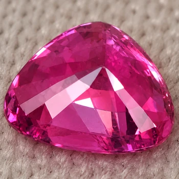 6.5x5.5 mm Pear {1.02ct} Fire Luster Natural SriLanka Intense Purple Pink Sapphire [Flawless-VVS]