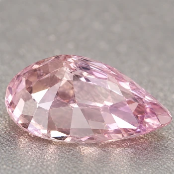 7.5x5 mm Pear {1.10ct} Fire Luster Natural SriLanka Sweet Pink Sapphire [Flawless-VVS]