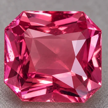 6.50 mm Octagon 1.20ct Top Luster Natural Intense Pink Sapphire [VVS]