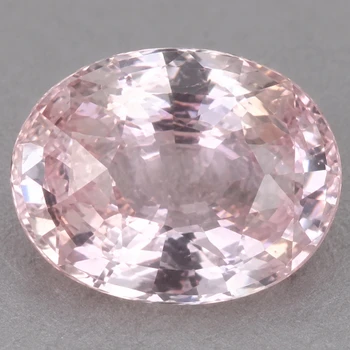 8x6 mm Oval {1.52ct} Fire Luster Natural SriLanka Light Pink Sapphire [VVS]