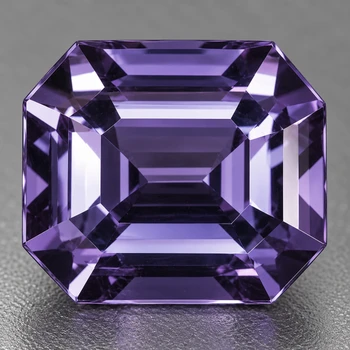 5.50 mm Octagon {1.25ct} Top Luster Natural Titanium Purple Spinel [Flawless-VVS]