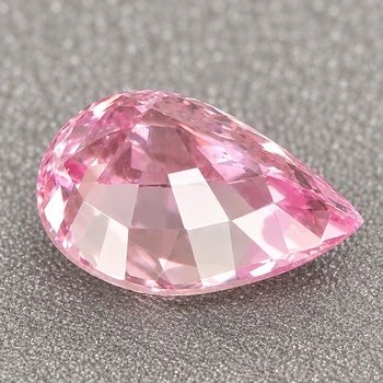 7.5x5.5 mm Pear {1.26ct} Sparkling Natural SriLanka Pastel Pink Sapphire [VVS]