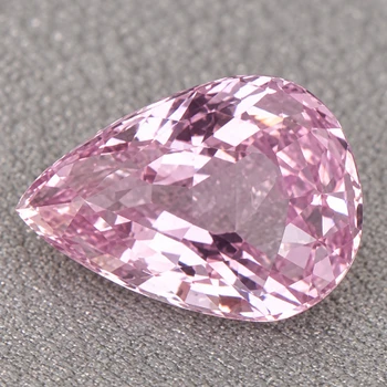 7.5x5 mm Pear {1.02ct} Sparkling Natural SriLanka Pastel Pink Sapphire [Flawless-VVS]