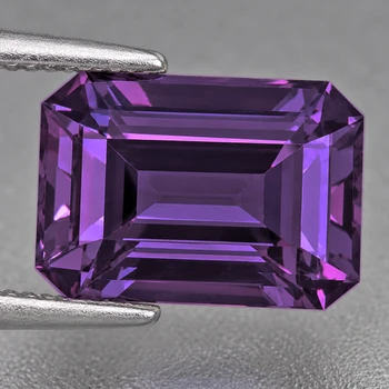 7x4.5 mm Octagon {0.78ct} Top Luster Natural Intense Purple Spinel [Flawless-VVS]