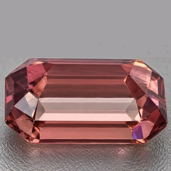 9x6 mm Octagon {2.80ct} Top Fire Natural Unheated Pink Zircon [Flawless-VVS]