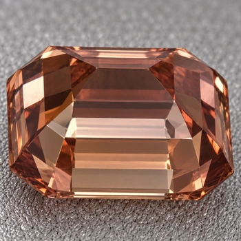 8x6 mm Octagon {2.65ct} Top Fire Natural Unheated Pink Zircon [Flawless-VVS]