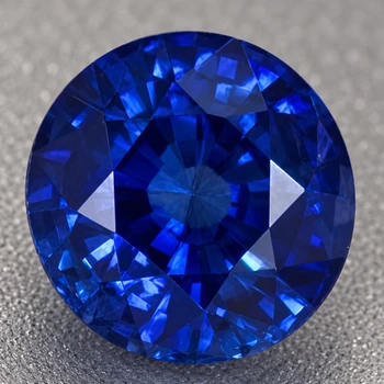 5.00 mm Round {0.67ct} Superb Luster Natural Ceylon Royal Blue Sapphire [VVS]