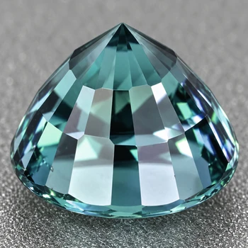 4.60 mm Round {0.75ct} Natural Green Blue Sapphire [Flawless-VVS]