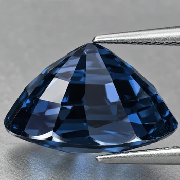 6.5x5 mm Oval {1.05ct} Top Luster Natural Titanium Blue Spinel [Flawless-VVS]