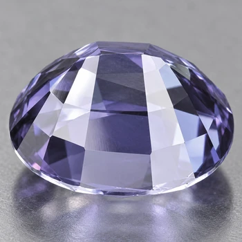 7x6 mm Oval {1.20ct} Top Luster Natural Titanium Purple Spinel [Flawless-VVS]