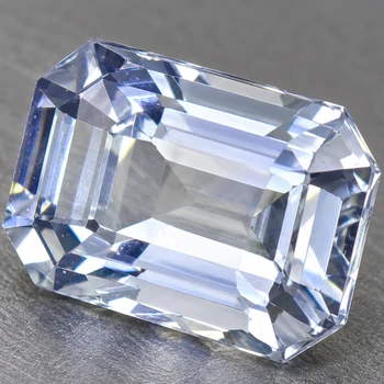 7.5x5.5 mm Octagon {1.70ct} Sparkling Natural SriLanka Pastel Blue Sapphire [VVS]