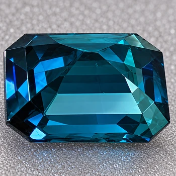 6.5x5.5 mm Octagon {1.10ct} Sparkling Natural SriLanka Intense Blue Sapphire [Flawless-VVS]