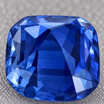 6x5 mm Cushion {0.92ct} Top Luster Natural SriLanka Blue Sapphire [VVS]