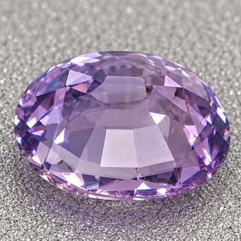 6.5x5.5 mm Oval {1.05ct} AAA Luster Natural Bi-Color Pink Purple Sapphire [Flawless-VVS]