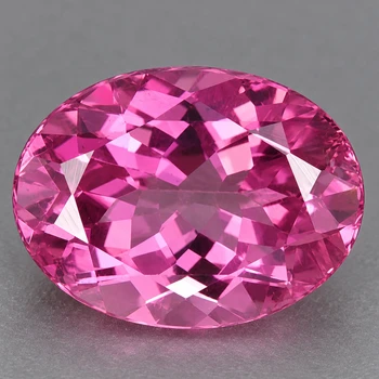 8x6 mm Oval 1.50ct Sparkling Natural Pink Tourmaline [Flawless-VVS]